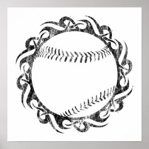 baseball : tribalz poster