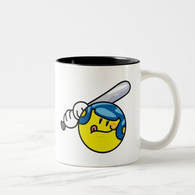 Baseball Two-Tone Coffee Mug (Right)