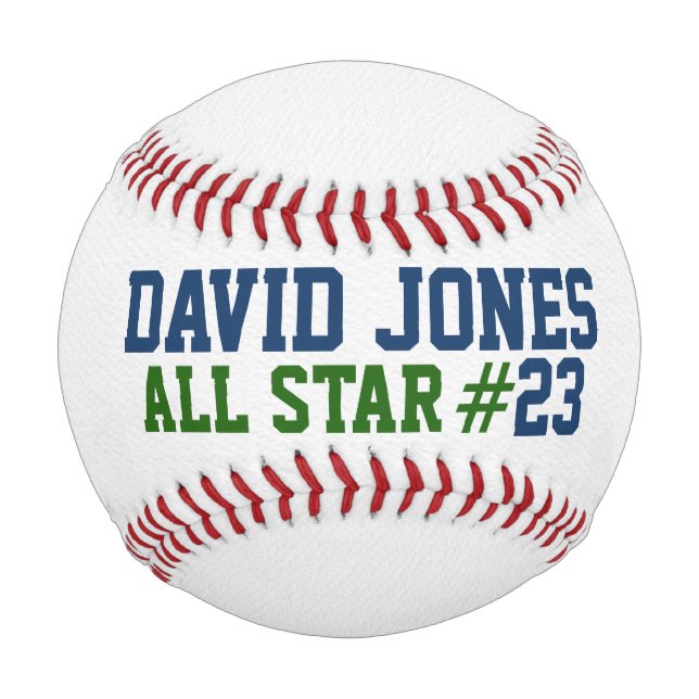 Baseball Uniform Number On White (Front)