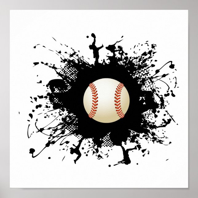 Baseball Urban Style Poster (Front)