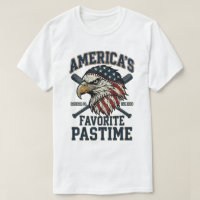 baseball USA flag: Eagle Favourite Pastime patriot