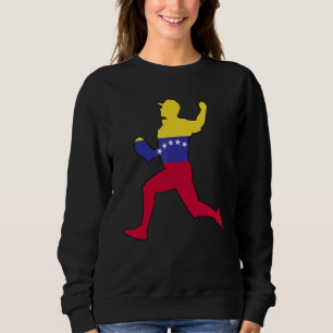 Baseball Venezuela Flag Hispanic Heritage Venezuel Sweatshirt