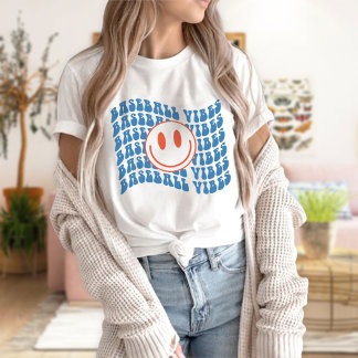 Baseball Vibes Shirt, Baseball T-Shirt