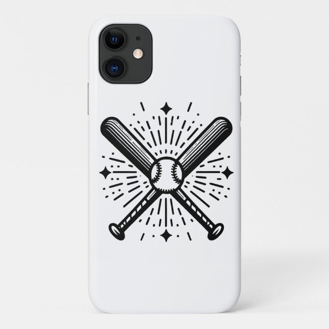 baseball vintage Case-Mate iPhone case (Back)