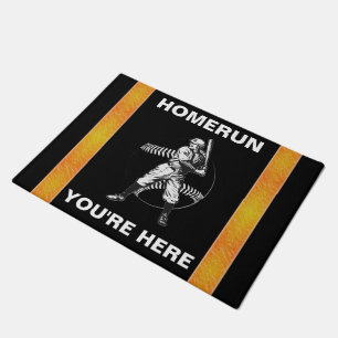 Baseball:Vintage Doormat