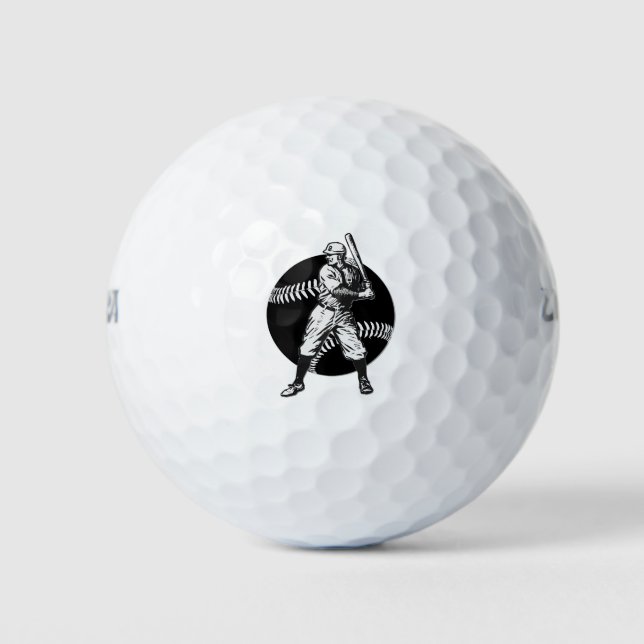 Baseball:Vintage Golf Balls (Front)
