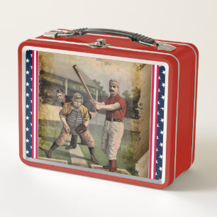 Baseball:Vintage Lunch Box