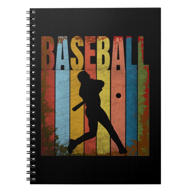 BASEBALL VINTAGE NOTEBOOK (Front)