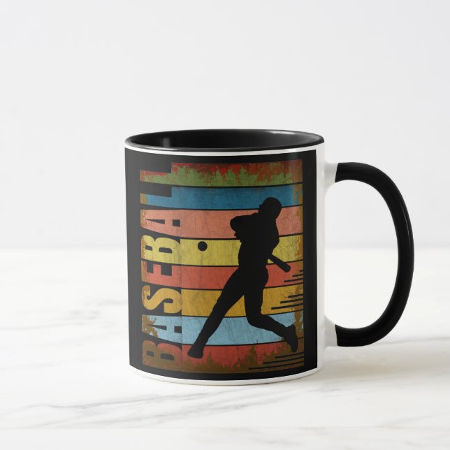 BASEBALL VINTAGE STYLE MUG (Right)
