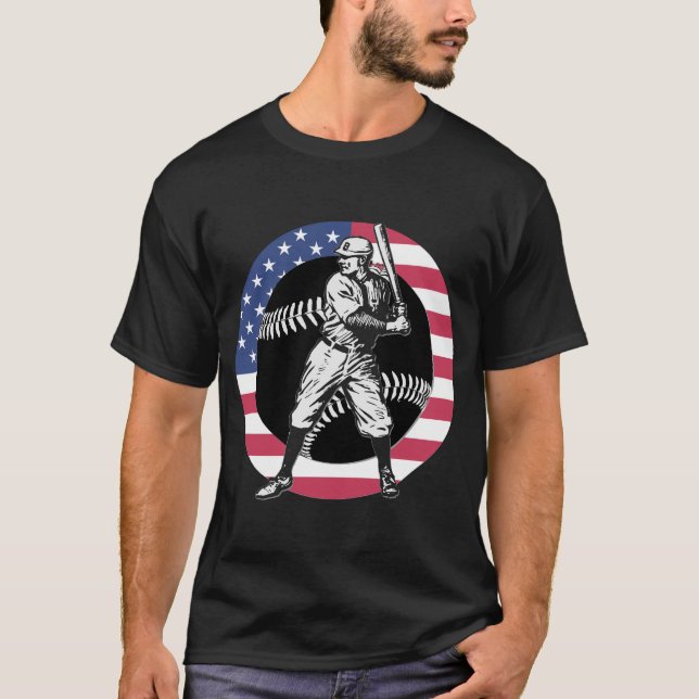 Baseball:Vintage T-Shirt (Front)