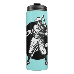 Baseball:Vintage Thermal Tumbler
