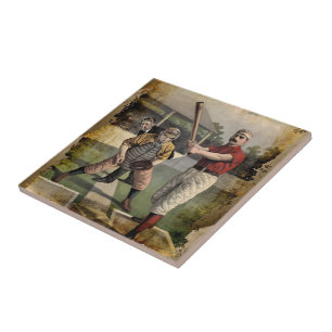Baseball:Vintage Tile