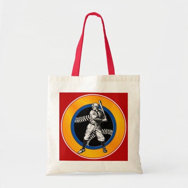 Baseball:Vintage Tote Bag (Front)