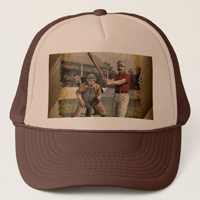 Baseball:Vintage Trucker Hat (Front)