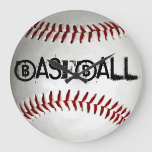 Baseball Wall Clock