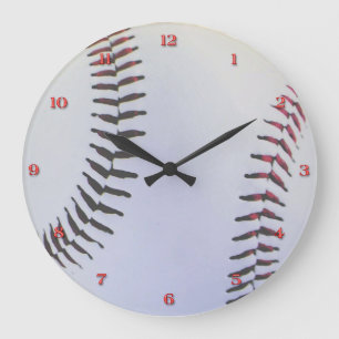 Baseball Wall Clock