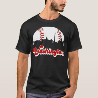 Baseball Washington DC Team, Love Baseball Nationa T-Shirt