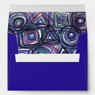 BASEBALL WATERCOLOR Bar Mitzvah Invitation Envelopes