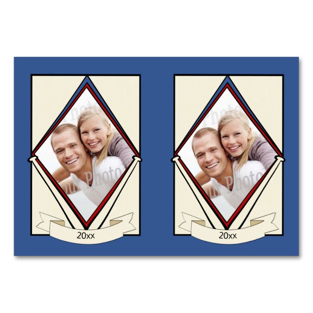 Baseball Wedding Trading Cards (Front)