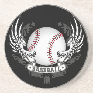 Baseball Wings Coaster
