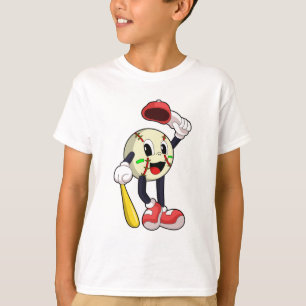 Baseball with Baseball bat T-Shirt