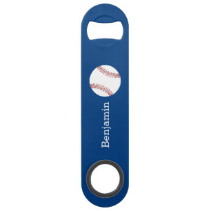 Baseball with Custom Name - Royal Blue