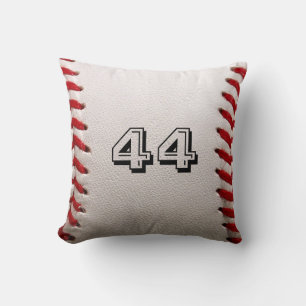 Baseball with Customisable Number Cushion