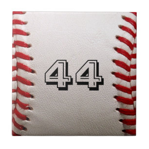 Baseball with Customisable Number Tile