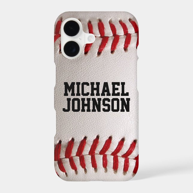 Baseball with Customisable Text (Back)
