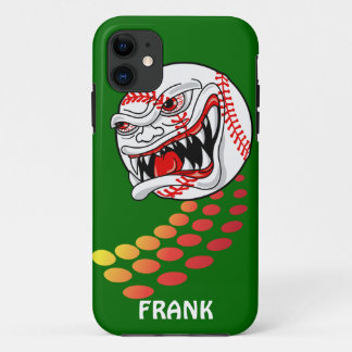 Baseball with Teeth - Customisable! Case-Mate iPhone Case
