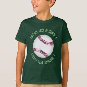 Baseball With Text T-Shirt
