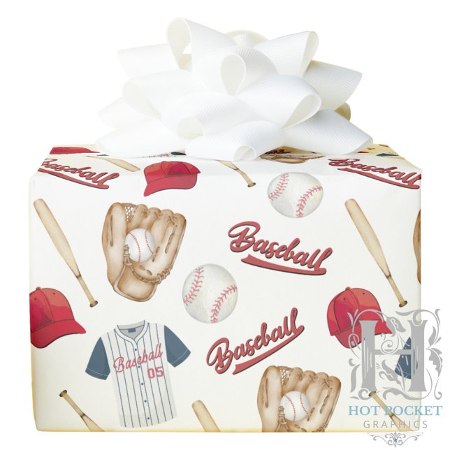 Baseball Wrapping Paper (Creator Uploaded)