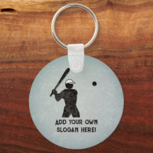 Baseballer - Action Pose - your text on both sides
