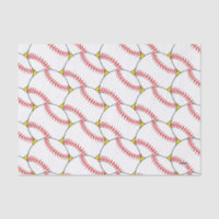 Baseballs Git Wrap Tissue Paper HAMbyWG
