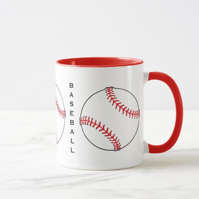 Baseballs Mug (Right)