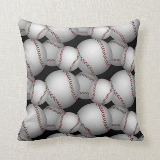 Baseballs Pattern Cushion