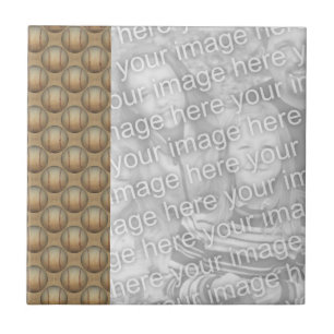 Baseballs Sports Design Your Photo Tile