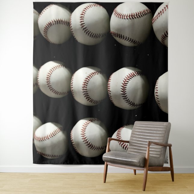 Baseballs Tapestry (In Situ)