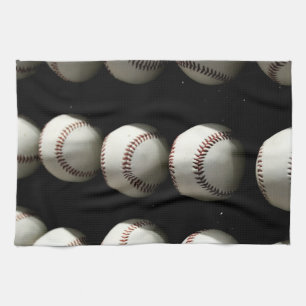Baseballs Tea Towel