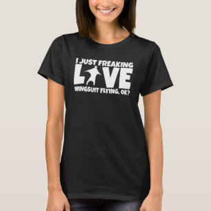 Basejumper Joke Basejump Skydiver Wingsuiting Wing T-Shirt