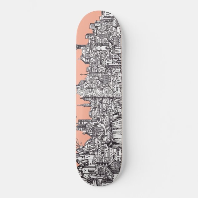Basel city in northwestern Switzerland Skateboard (Front)