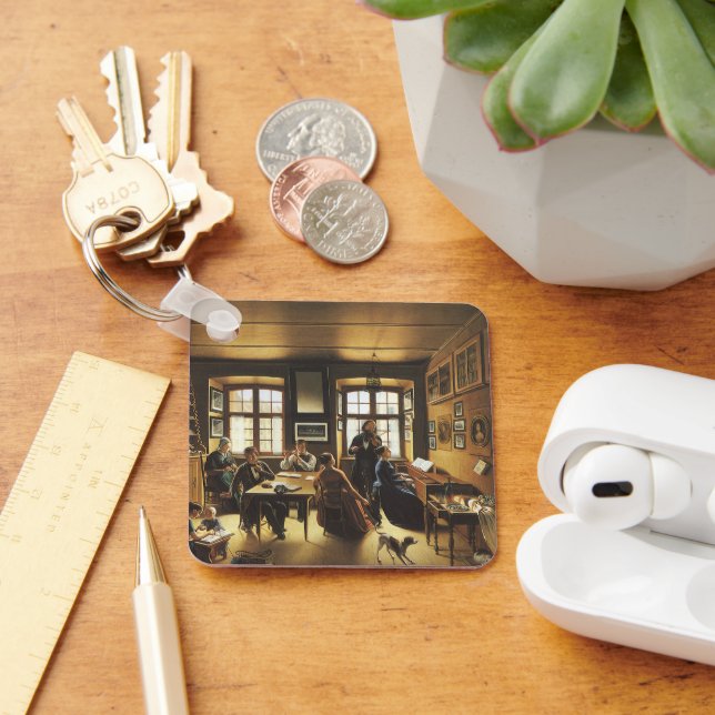 Basel Family Concert by Sebastian Gutzwiller Key Ring (Desk)