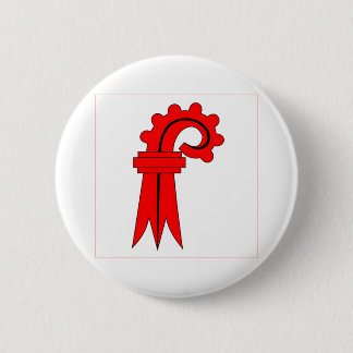 Basel-Landschaft Flag 6 Cm Round Badge