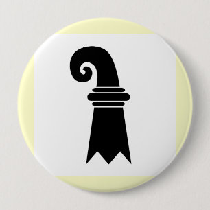 Basel, Switzerland 10 Cm Round Badge