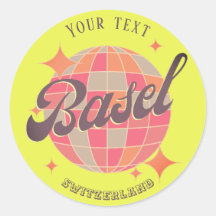 Basel Switzerland Grüezi colourful party grüzi