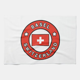 Basel Switzerland Tea Towel