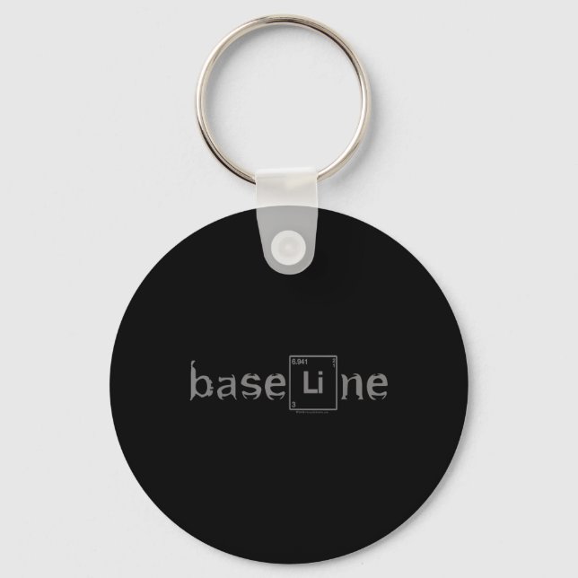 Baseline Lithium Element Bipolar Disorder Awarenes Key Ring (Front)