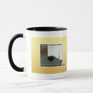 Basement Cat, slightly disoriented Mug