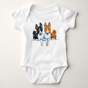 Basenji Buds Baby Bodysuit