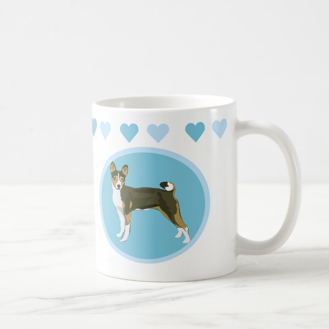 Basenji Coffee Mug (Right)